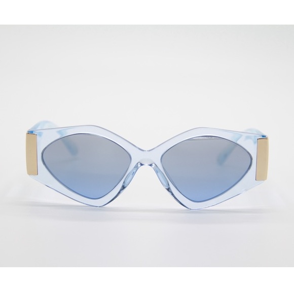 NEW DOLCE&GABBANA DG4396 2955/7C SUNGLASSES DG 4396 BLUE EYEWEAR - Picture 3 of 12